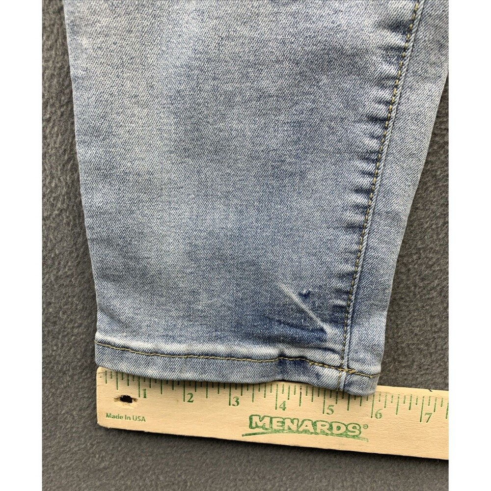 Rue 21 Denim Jeans Men's Size 30X30 Sky Blue Slim Taper Supreme Flex - Picture 7 of 16